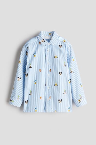 Printed cotton shirt