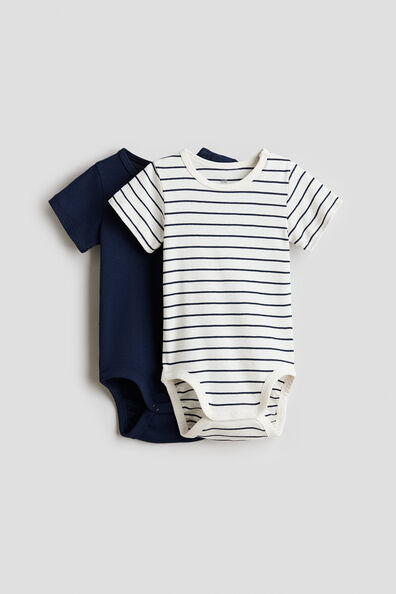 2-pack cotton bodysuits