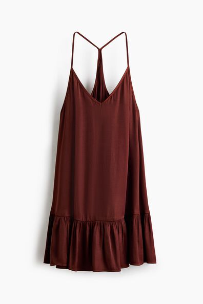 A-line strappy dress