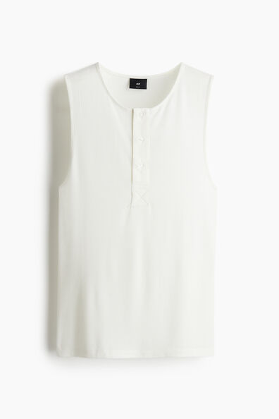 Slim Fit Ribbed vest top