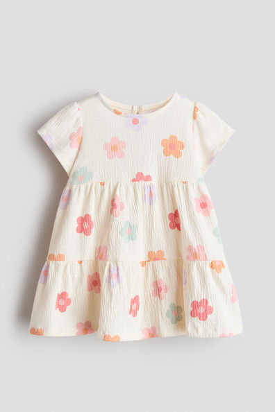 Printed jersey dress