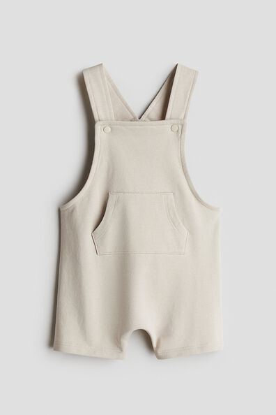 Sweatshirt dungaree shorts