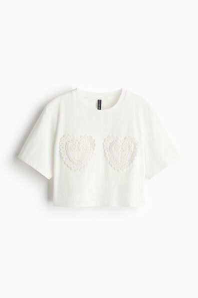 Appliquéd T-shirt