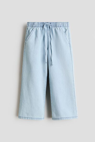 Denim joggers