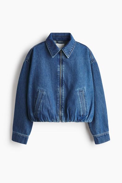 Oversized denim jacket