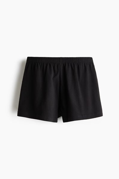 Jersey pull-on shorts