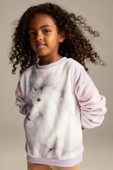 Fleece sweatshirt