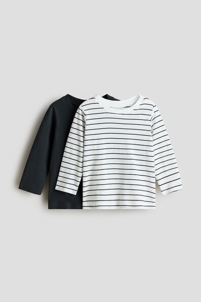 2-pack long-sleeved jersey tops