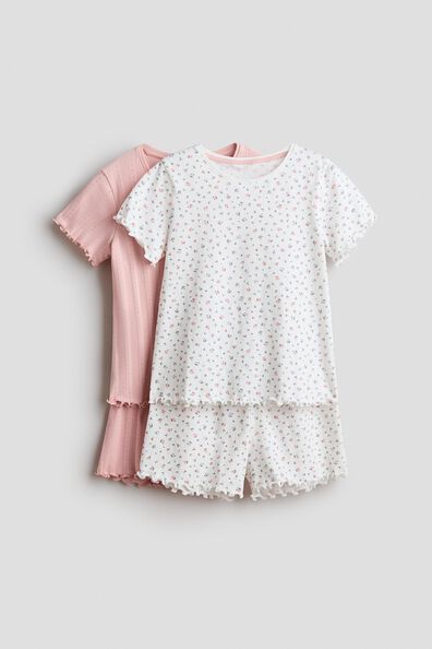 2-pack cotton pyjamas