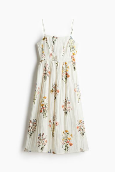 Strappy midi dress