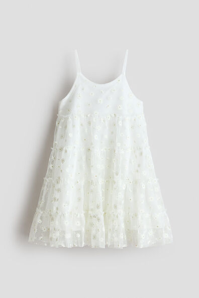 A-line mesh dress