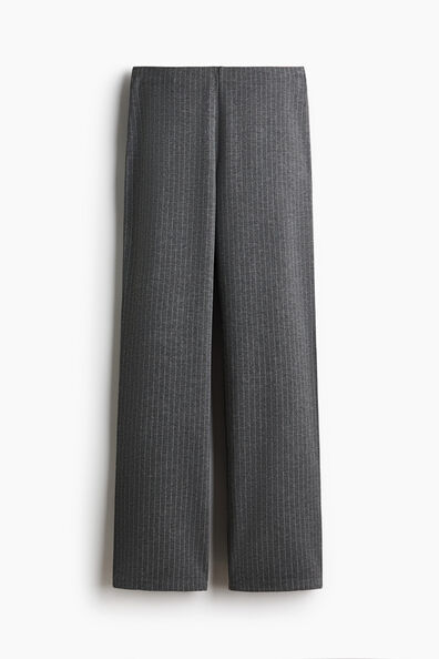 Pull-on jersey trousers