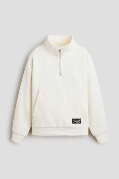 Zip-top sweatshirt