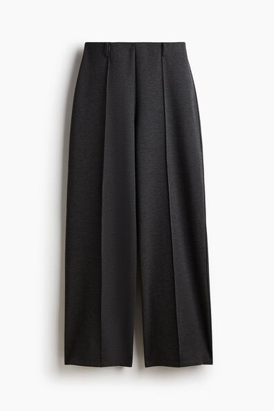 Wide tailored trousers