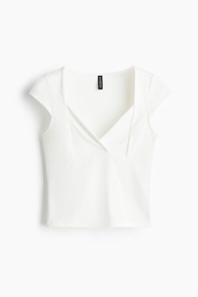 Cap-sleeved top