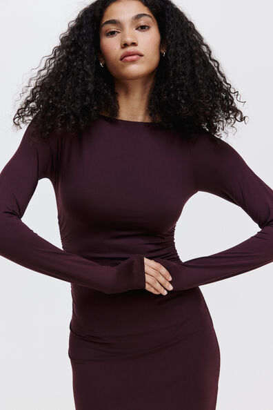 h and m bodycon dress – Well Hung Meats Co Lined at the top. Women's Black Bodycon Slip Dress