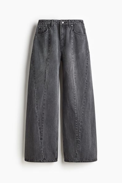 Seam-detail jeans