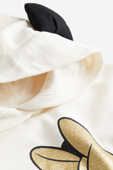 Hooded sweatshirt dress