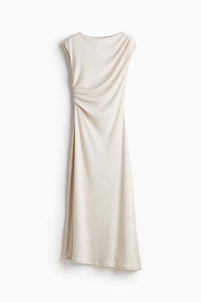 Draped bodycon dress