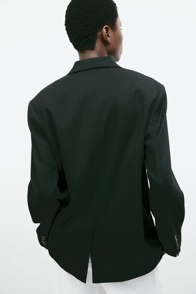 Oversized double-breasted blazer