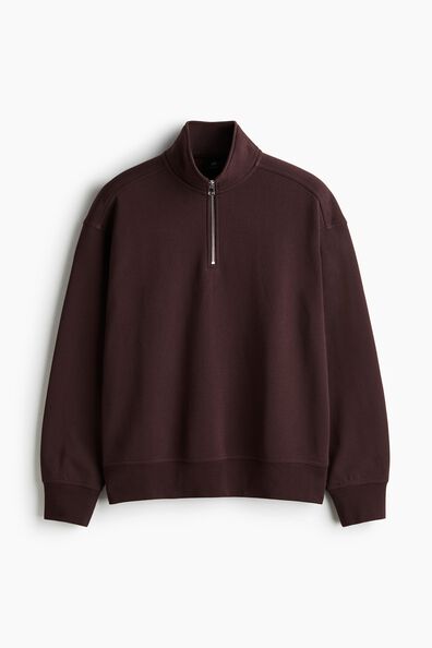 Loose Fit Zip-top sweatshirt