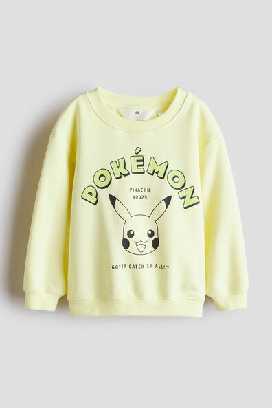 Print-motif sweatshirt