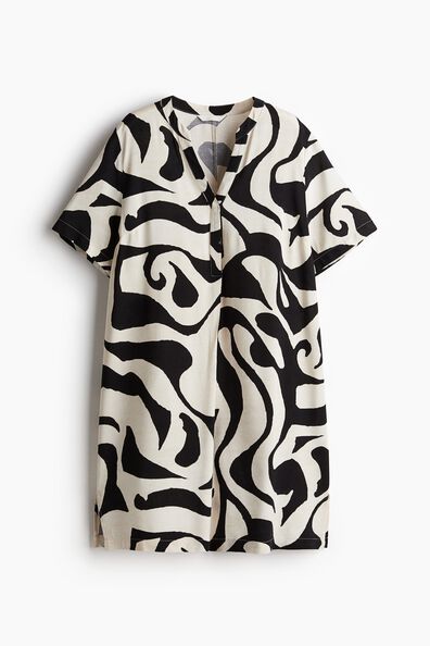 Viscose tunic dress