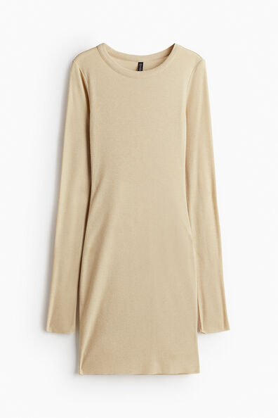 Ribbed bodycon dress