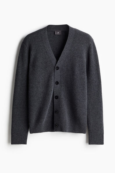 Regular Fit Wool cardigan