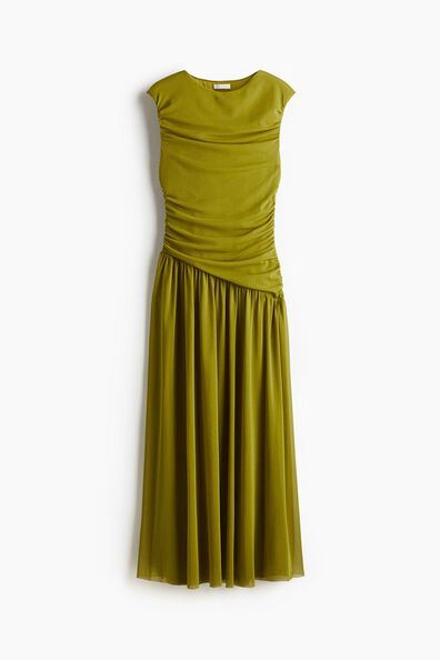 Draped dress