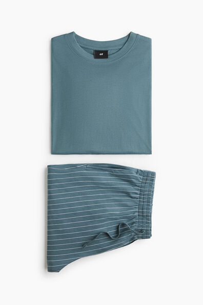 Relaxed Fit Pyjama T-shirt and bottoms
