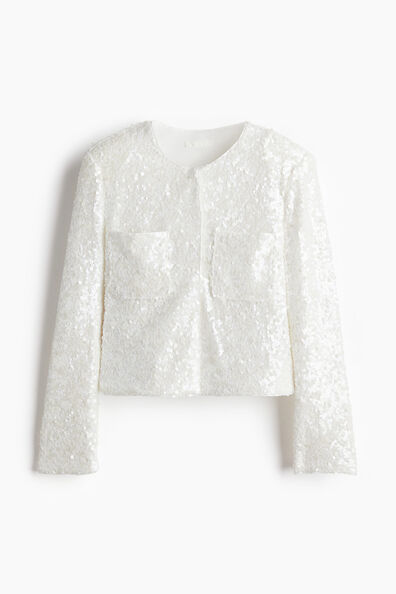 Sequined blouse