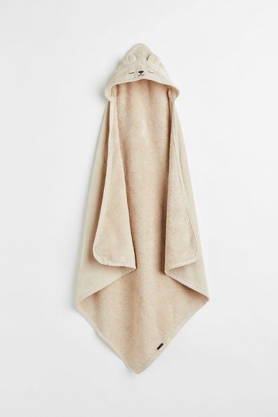 Hooded bath towel