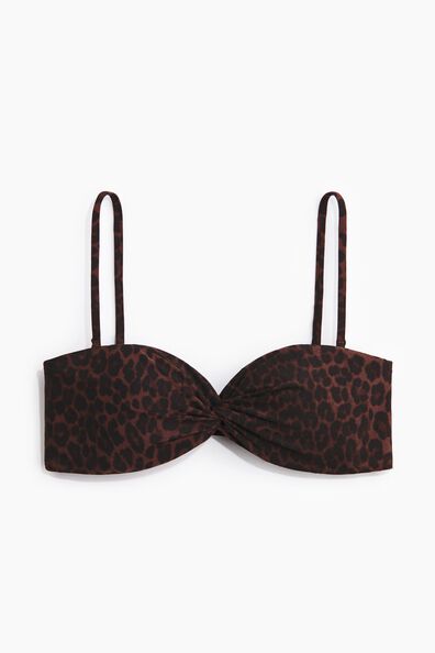 Padded bandeau bikini top