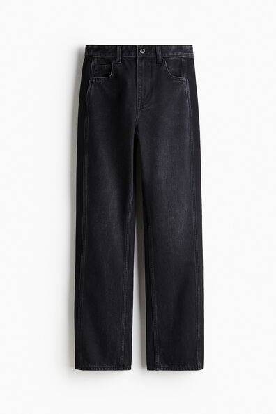 Straight-leg jeans