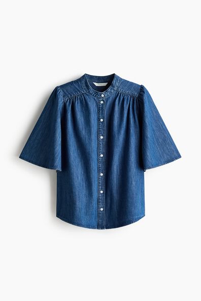 Denim blouse