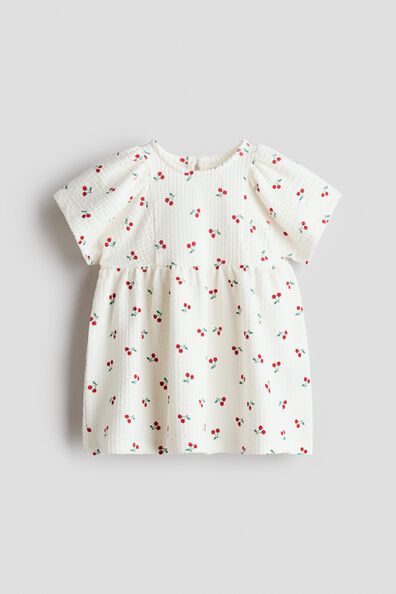 Printed jersey dress
