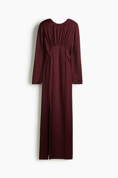 Low-back dress