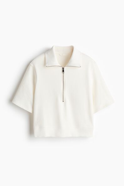 Zip-top sweatshirt