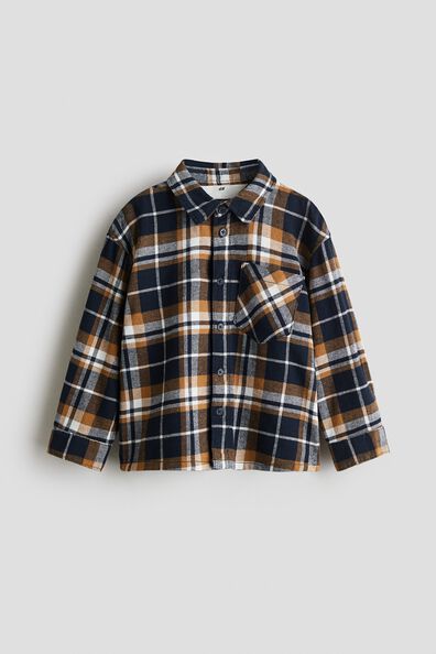 Cotton flannel shirt