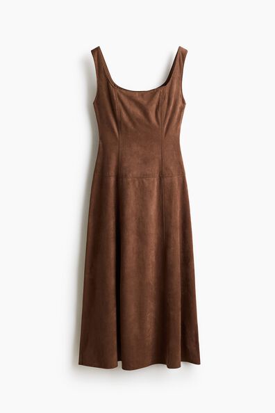 Sleeveless midi dress