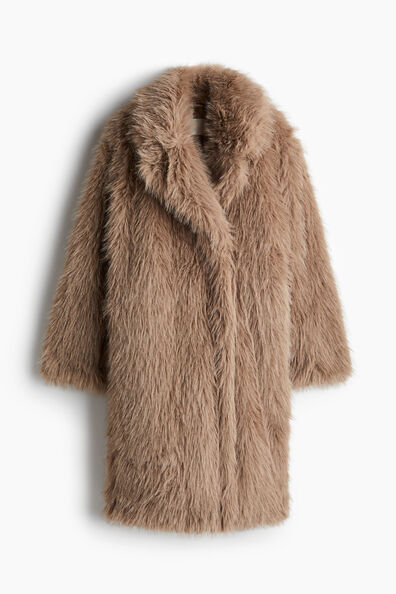 Fluffy coat