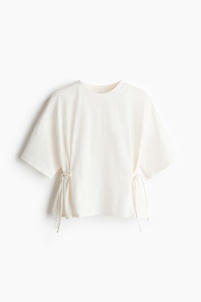 Tie-detail T-shirt