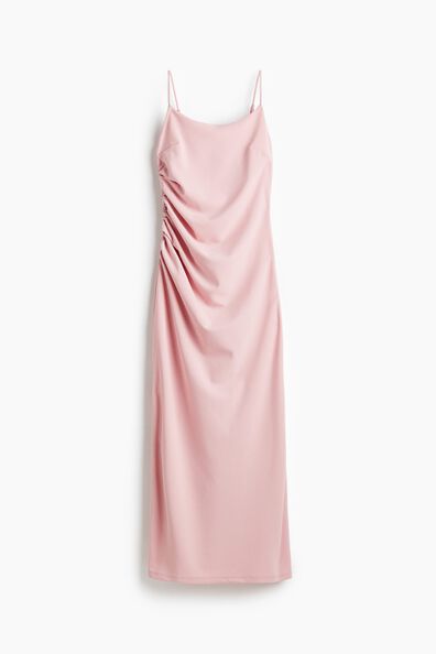 Draped strappy dress