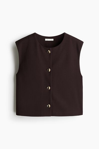 Interlock waistcoat
