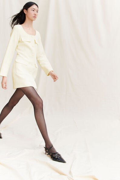 Bouclé blazer dress