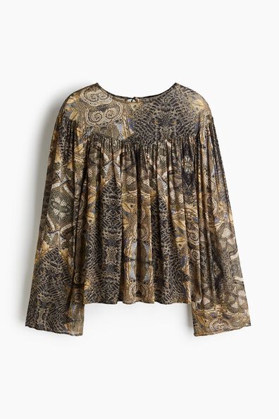 Patterned blouse