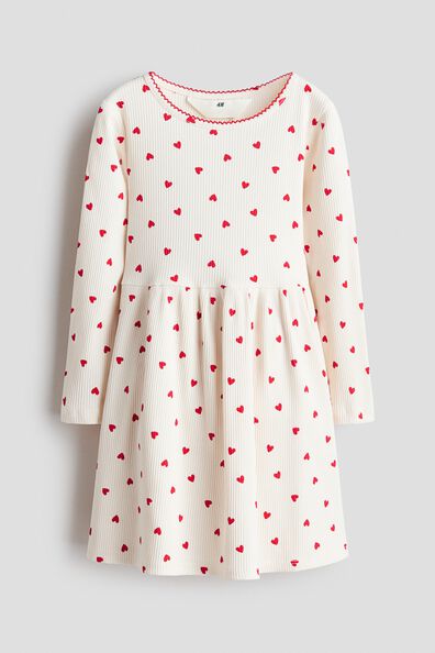 Printed cotton dress