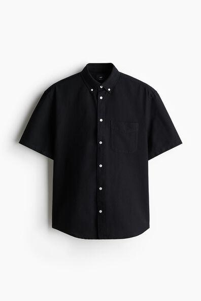 Regular Fit Short-sleeved Oxford shirt