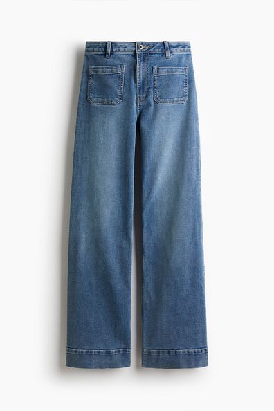 Wide High Jeans